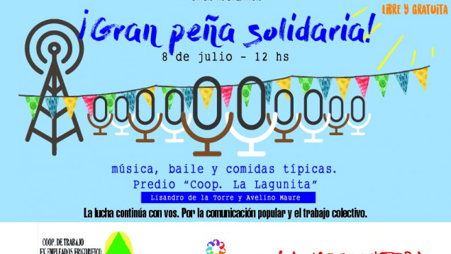 imagen Peña solidaria por la radio la Mosquitera