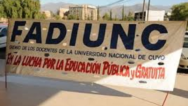 imagen FADIUNC continúa con jornadas de paro para el martes 8 y miércoles 9