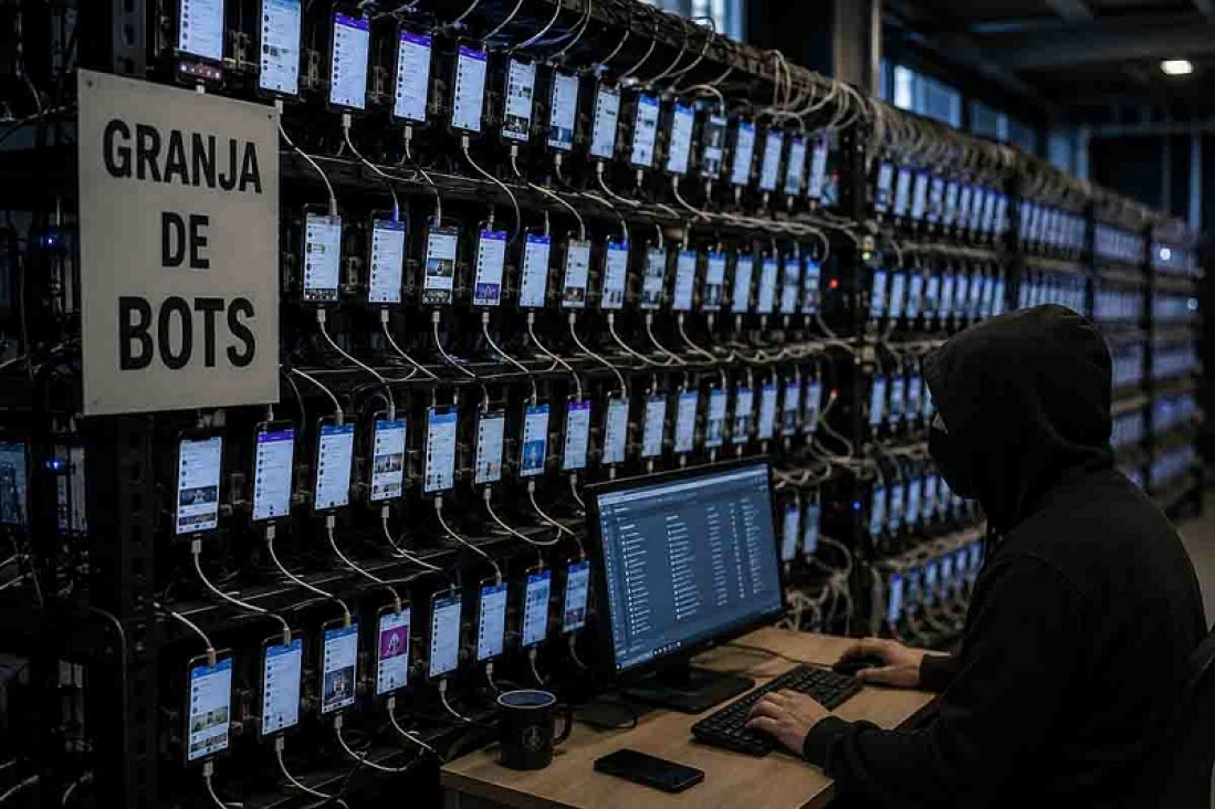 imagen Granjas de bots: cómo operan y qué buscan en las redes