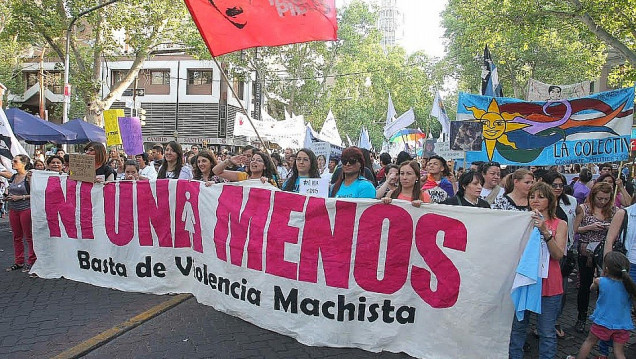 imagen Nueva convocatoria por "Ni Una Menos" en Mendoza