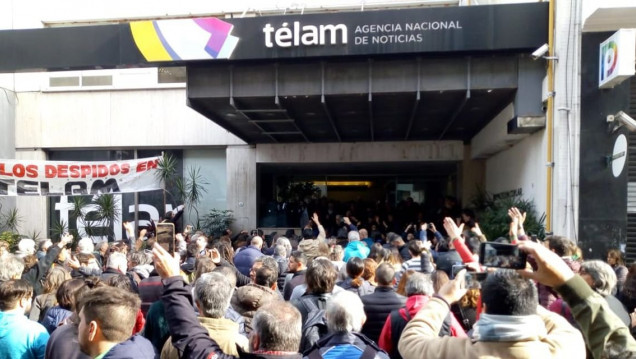 imagen La Justicia resolvió reincorporar a trabajadores de Télam