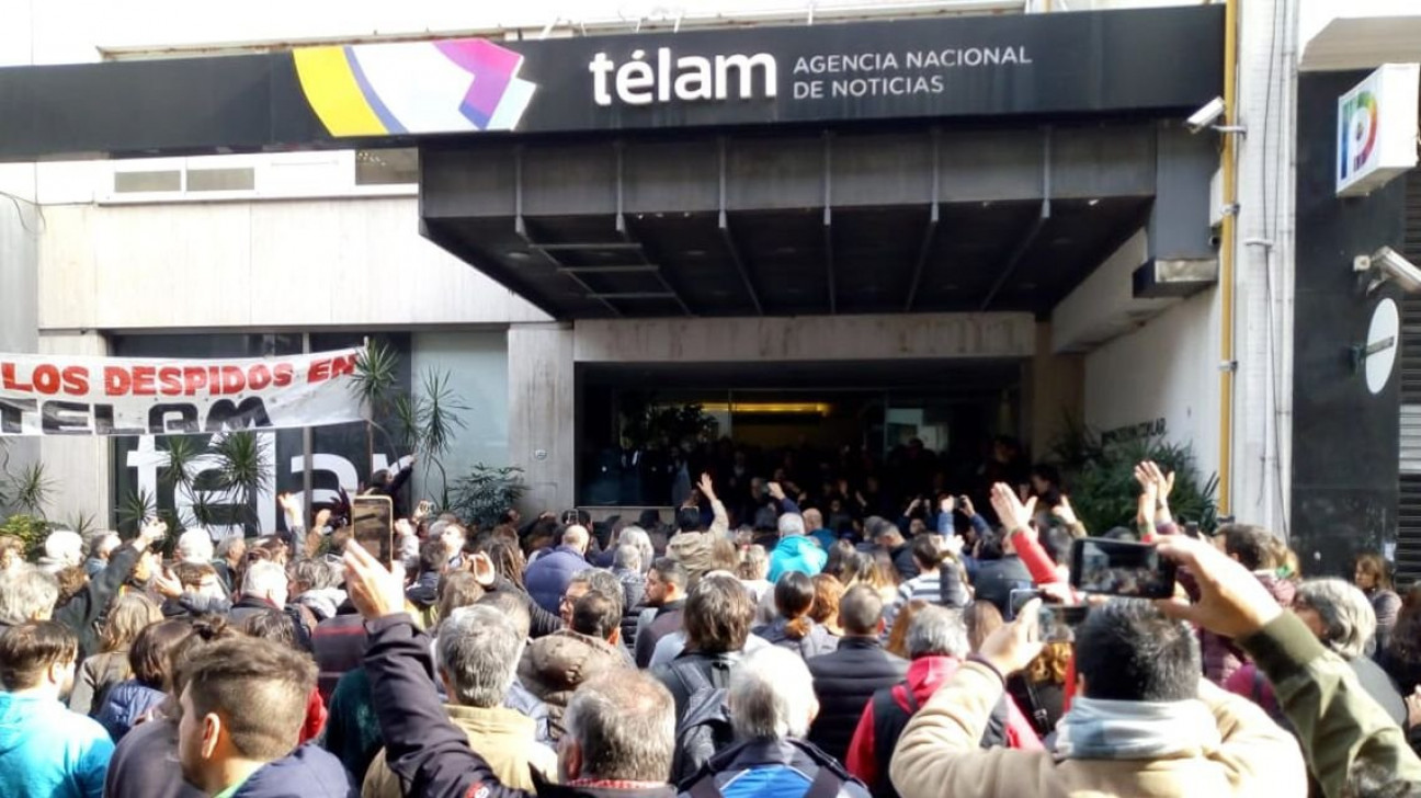 imagen La Justicia resolvió reincorporar a trabajadores de Télam