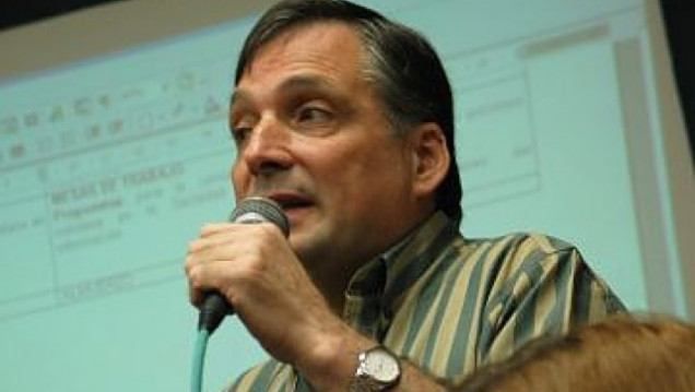 imagen El periodista Washington Uranga habló sobre religión y sociedad.